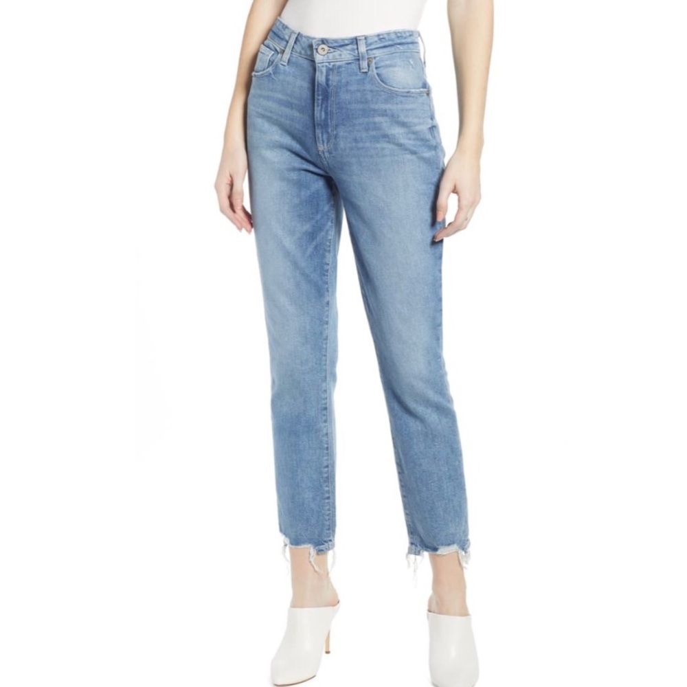 PAIGE Sarah high waist ankle slim jeans vintage